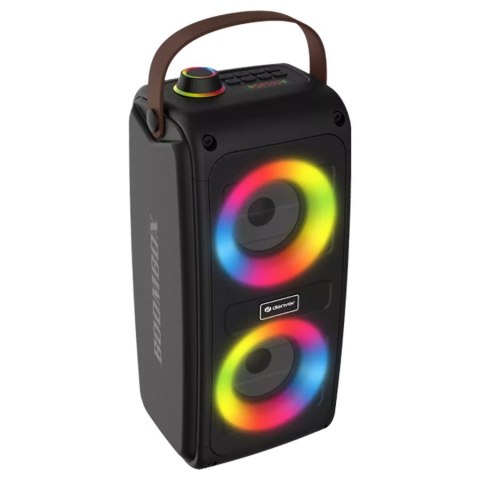 Denver BTV-230 Przenośny głośnik stereo Czarny 10 W