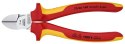 KNIPEX SZCZYPCE TNĄCE BOCZNE IZOLOWANE 160MM