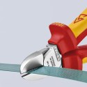 KNIPEX SZCZYPCE TNĄCE BOCZNE IZOLOWANE 160MM