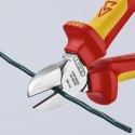 KNIPEX SZCZYPCE TNĄCE BOCZNE IZOLOWANE 160MM