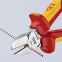 KNIPEX SZCZYPCE TNĄCE BOCZNE IZOLOWANE 160MM