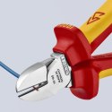 KNIPEX SZCZYPCE TNĄCE BOCZNE IZOLOWANE 160MM