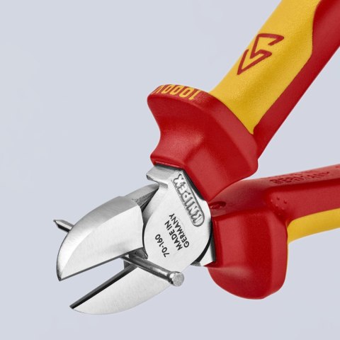 KNIPEX SZCZYPCE TNĄCE BOCZNE IZOLOWANE 160MM