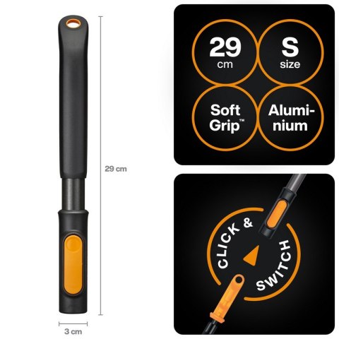FISKARS TRZONEK ALUMINIOWY S ONECLICK