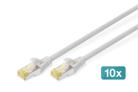 Digitus Kabel krosowy CAT 6A S/FTP, 10 sztuk
