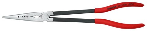 KNIPEX SZCZYPCE PŁASKIE MONTAŻOWE Z PROFILEM POPRZECZNYM 280MM