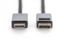 Digitus Adapter kabel DisplayPort na HDMI Typ A 4K Digitus 1.8 m DB-340202-018-S czarny