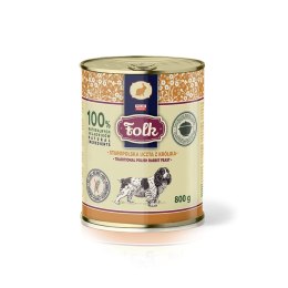 Folk FOLK Staropolska uczta z królika mokra karma dla psów 800g