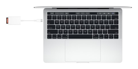 Apple MW653ZM/A czytnik kart USB 2.0 Type-C Biały