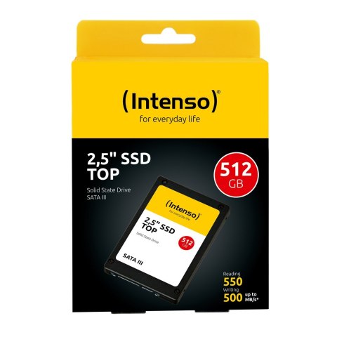 Intenso Top 2.5" 512 GB Serial ATA III MLC