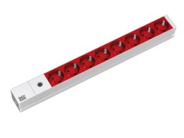 Listwa zasilająca MicroConnect 8-portowa 19
