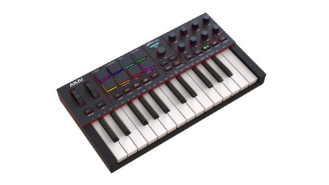 AKAI MPK Mini MK4 - kontroler MIDI / klawiatura sterująca, czarna