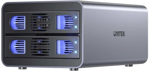 OBUDOWA RAID DO DYSKÓW S1308B01-EU 2 X SATA 2.5 / 3.5 " 40 TB - 5 Gbps UNITEK