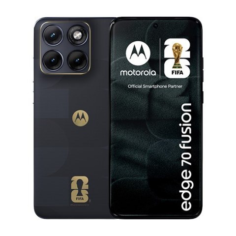 Motorola edge 70 fusion FIFA Edition 17,2 cm (6.78") Dual SIM Android 16.0 5G USB Type-C 8 GB 256 GB 5200 mAh Czarny