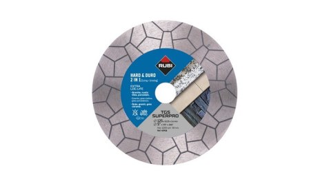 RUBI TARCZA DIAMENTOWA DO CIĘCIA I UKOSOWANIA TGS 125MM SUPERPRO
