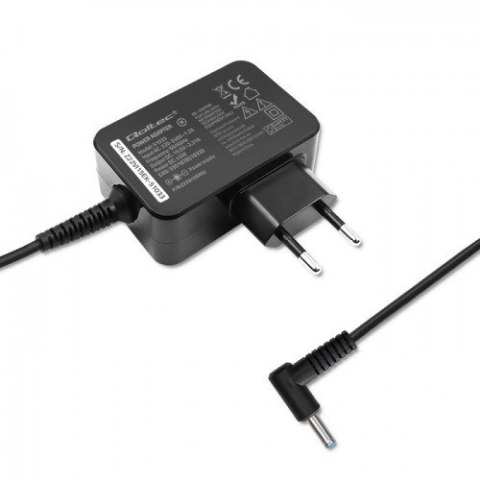 Qoltec QOLTEC ZASILACZ DO ULTRABOOKA HP 45W | 19.5V | 2.31A | 4.5*3.0+PIN