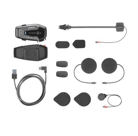 INTERPHONE Interkom motocyklowy INTERPHONE U-COM 6R, komplet na 1 kask