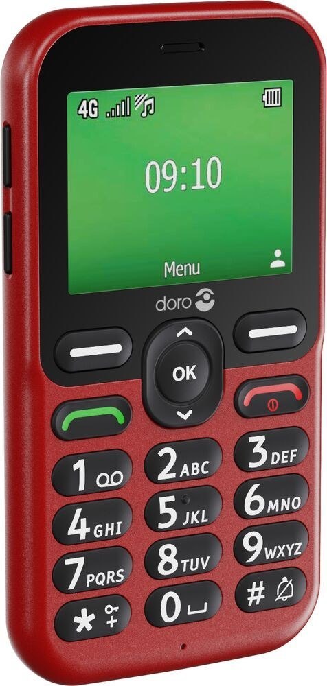 Doro Leva E10 6,1 cm (2.4") 118,9 g Czerwony Telefon dla seniora