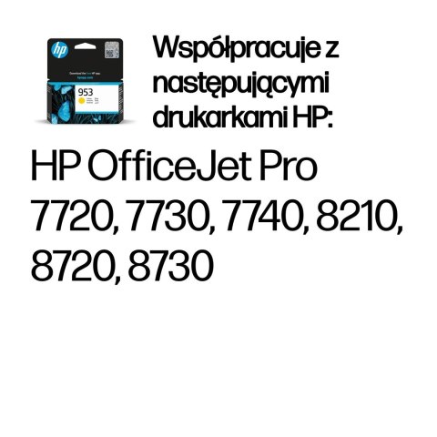 HP 953 Gelb Tintenpatrone 10ml