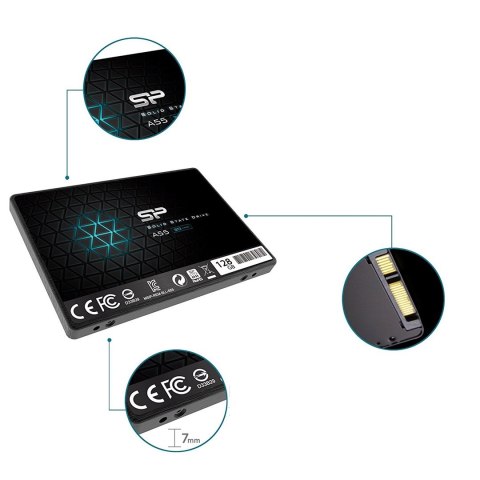 Silicon Power Ace A55 2.5" 128 GB Serial ATA III SLC