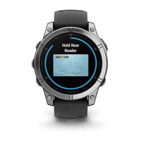 Zegarek sportowy Garmin Fenix E AMOLED 47mm Czarny