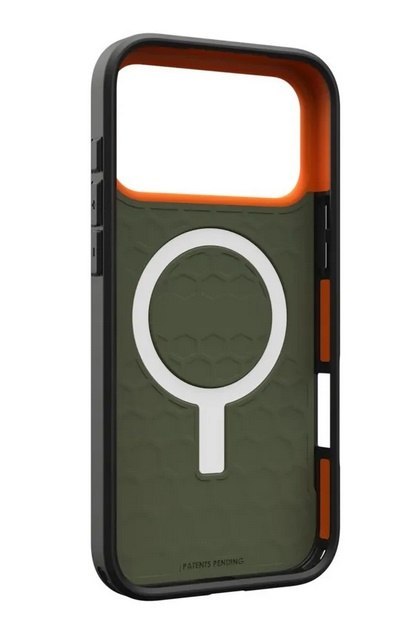 UAG Civilian MagSafe - etui do iPhone 17 Pro Max kompatybilne z MagSafe (olive/orange)