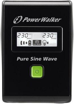 Zasilacz UPS POWER WALKER VI 600 SW FR (600VA) 0,6 kVA 360 W 2 x gniazdo sieciowe