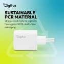 Digitus Digitus Ładowarka GaN 45W USB-C + USB-A DA-10302 biała