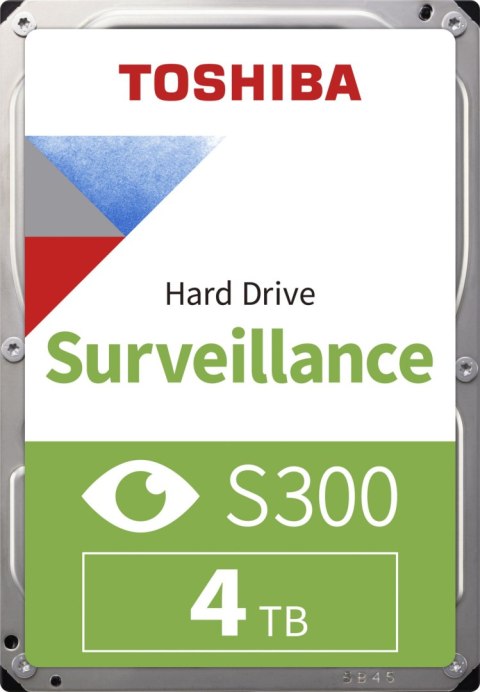 TOSHIBA S300 Surveillance 4 TB HDWT840UZSVA (4 TB /3.5" /5400RPM )