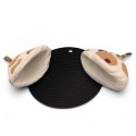 EMALIOWANY GARNEK ŻELIWNY 26cm 5L HAGE OLIWKOWY