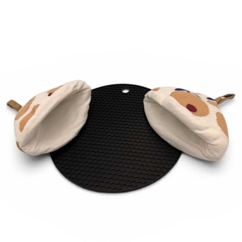 EMALIOWANY GARNEK ŻELIWNY 26cm 5L HAGE SEA SALT