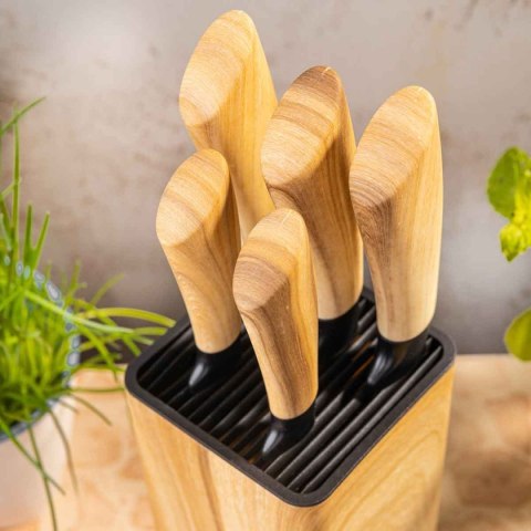 ZESTAW NOŻY KUCHENNYCH W BLOKU KLAUSBERG KB-9035