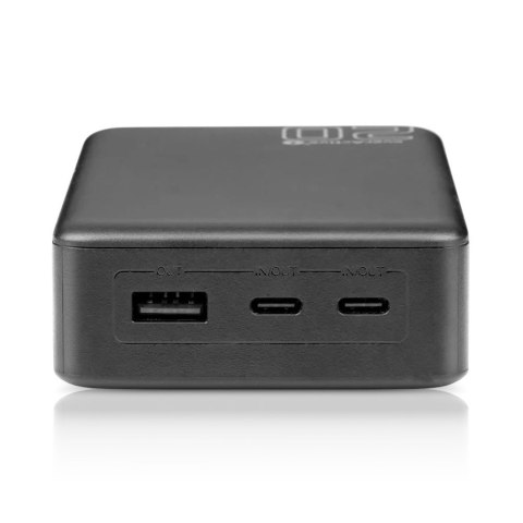Everactive EVERACTIVE POWERBANK 20 000MAH, 1X USB, 2X USB-C, 20W, QC4+, WYŚWIETLACZ LCD, CZARNY EB-22QB