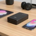 Everactive EVERACTIVE POWERBANK 20 000MAH, 1X USB, 2X USB-C, 20W, QC4+, WYŚWIETLACZ LCD, CZARNY EB-22QB