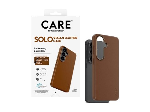 PanzerGlass Etui CARE marki PanzerGlass Solo w kolorze brązowym do nowego Samsunga Galaxy S26