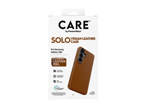 PanzerGlass Etui CARE marki PanzerGlass Solo w kolorze brązowym do nowego Samsunga Galaxy S26