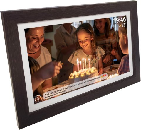 Ramka cyfrowa DENVER PFF-1543DW (15.6" /1920 x 1080/Brązowy)