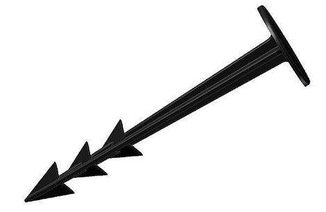 UN KOŁKI MOCUJĄCE DO PODŁOŻA AGROWŁÓKNINĘ O DŁ. 12.5CM OP-50SZT