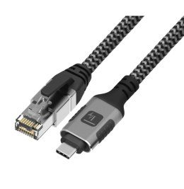 TECHLY Adapter/kabel sieciowy USB-C na Gigabit Ethernet RJ45 3 m ICOC U3C-RJ45-030