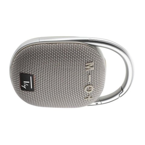 TECHLY Głośnik Bluetooth 5.3, 5W, TWS, LED, USB MicroSD MP3, szary 365696