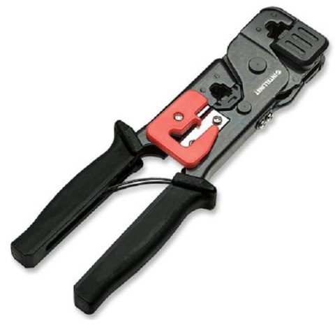 TECHLY Zaciskarka uniwersalna do wtyków RJ45 RJ12 RJ11 IWP-HT 300U