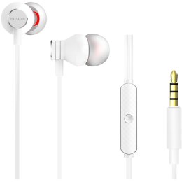 Słuchawki dokanałowe Dokanałowe AIWA ESTM-50WT (1.2m /3.5 mm wtyk/Biały)