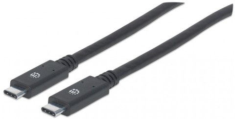 MANHATTAN Kabel USB 3.0 USB-C 3.2 na USB-C 3.2 60W M/M 2 m 354905