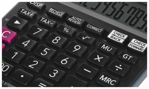 Casio CASIO KALKULATOR BIUROWY MJ-120D PLUS CZARNY, 12 CYFROWY WYŚWIETLACZ