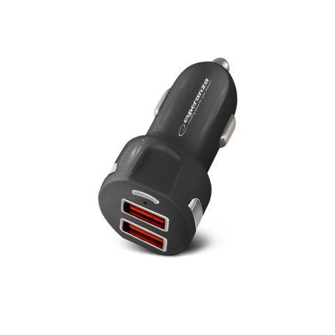 Esperanza ESPERANZA ŁADOWARKA SAMOCHODOWA 36W 2X USB-A 18W EZC110K