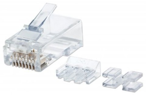 INTELLINET Wtyk RJ45 8P/8C Cat6a UTP, drut, linia PRO, 80 szt 790550