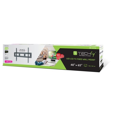 TECHLY Uchwyt ścienny do TV 40-65" LED/LCD 50kg slim 22 mm ICA-PLB 132L2