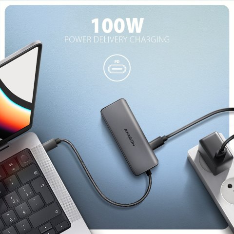 AXAGON AXAGON 8K USB-C 5Gbps 5in1 8K Hub | HMC-5H