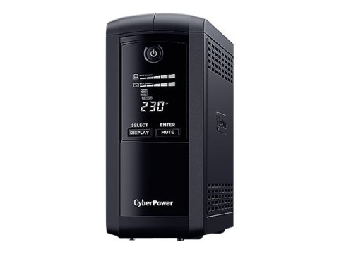 CyberPower CyberPower | Systemy zasilania awaryjnego UPS | VP1000ELCD | 1000 VA | 550 W