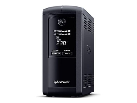 CyberPower CyberPower | Systemy zasilania awaryjnego UPS | VP1000ELCD | 1000 VA | 550 W